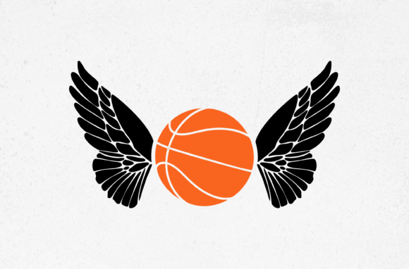 Basketball and Wing Svg Design Review