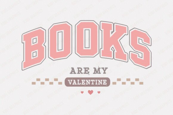 Books Are My Valentine - Retro SVG Review