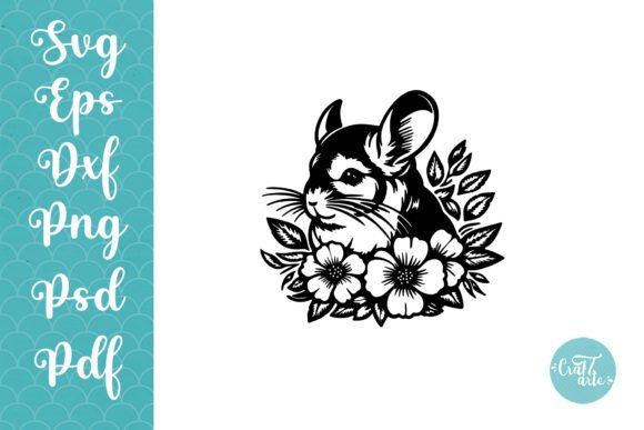 Chinchilla SVG Clipart Cute Cut File Review