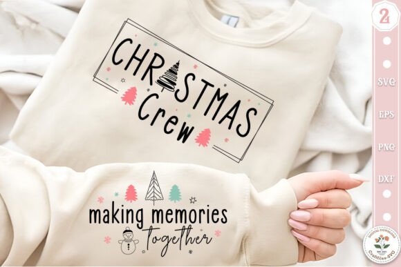 Christmas Crew SVG Sleeve Sweatshirt Review