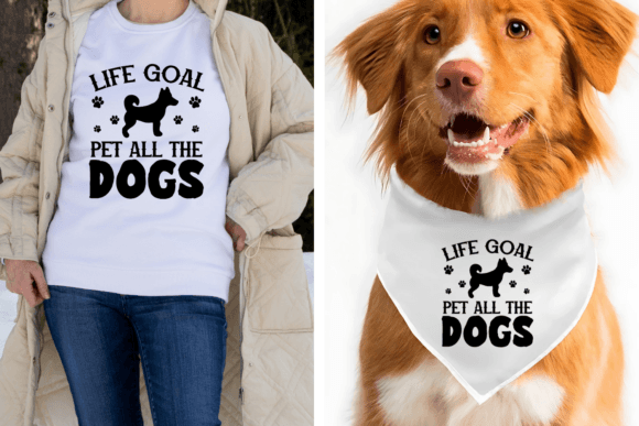 Dog Quotes Svg, Life Goal Pet All Review