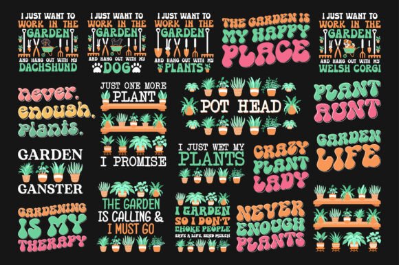 Gardening Botanical Plants SVG Bundle Review