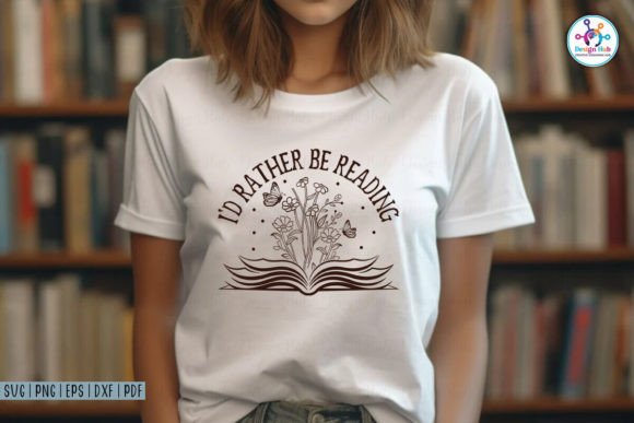 I d Rather Be Reading SVG Embroidery Review
