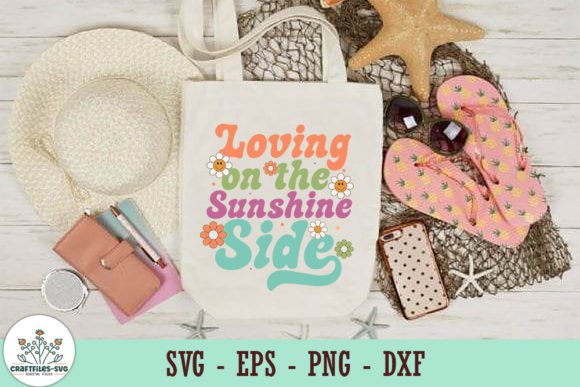 Loving on the Sunshine Side - Retro SVG