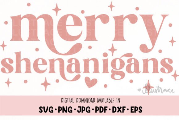 Merry Shenangians Svg, Christmas Review