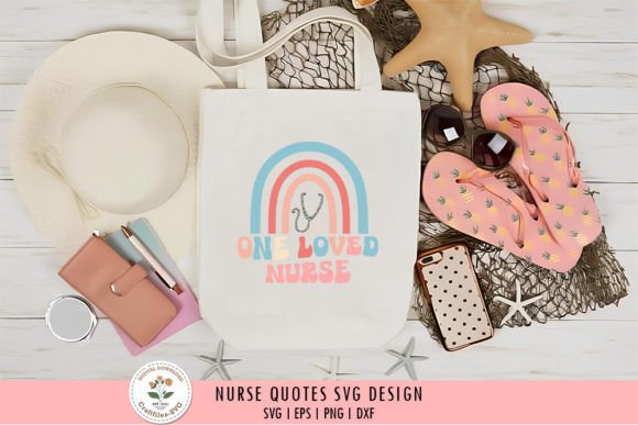 One Loved Nurse - Nurse SVG: A Designer's Review