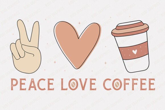 Peace Love Coffee - Retro SVG Review