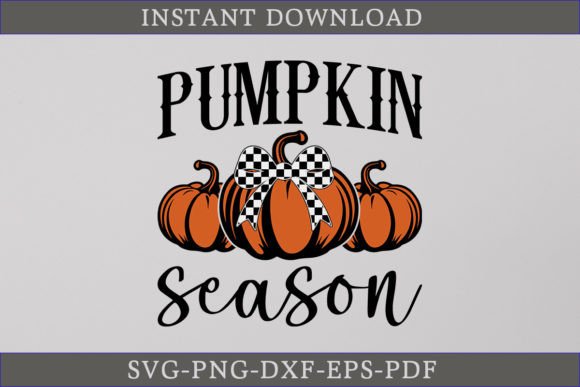 Pumpkin Season SVG Coquette Bow Review