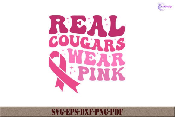 Real Cougars Wear Pink Retro Shirt SVG Review