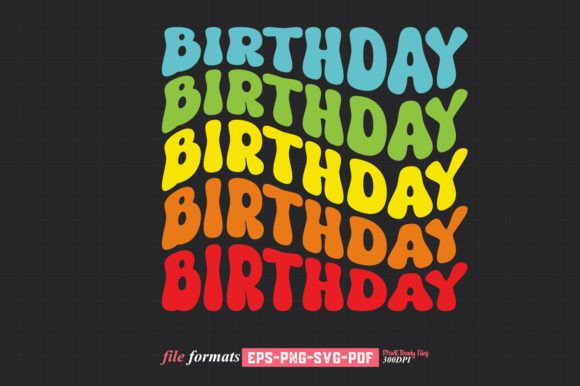 Retro Birthday SVG T-Shirt Design Review