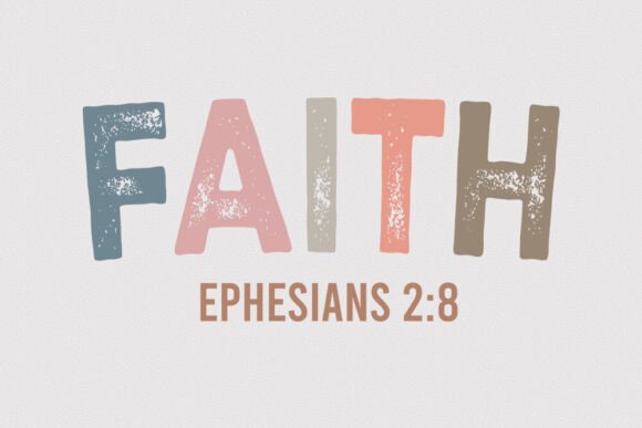 Review: Faith Ephesians 2 8 - Retro SVG for Real Embroidery