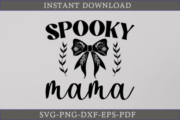 Spooky Mama SVG Coquette Bow Review