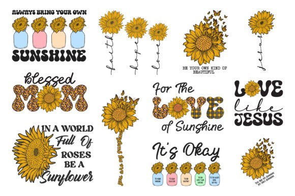 Sunflower SVG Sublimation Bundle Review