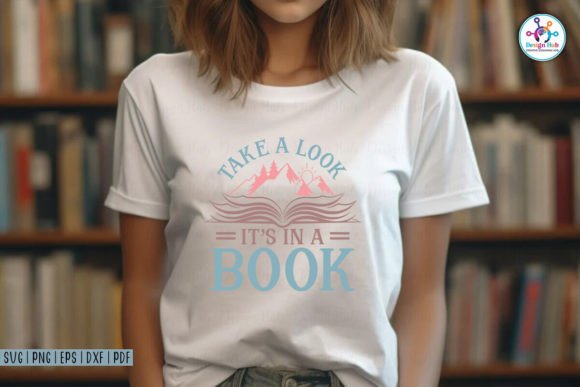 Take a Look It s in a Book SVG Review