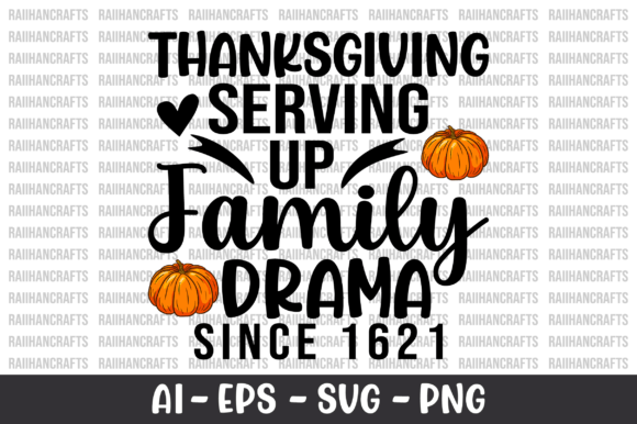 Thanksgiving Serving Up Family Drama SVG Review