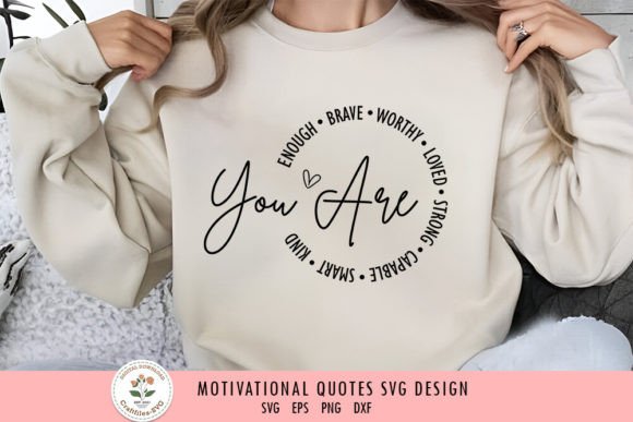 You Are Enough Brave Embroidery Review